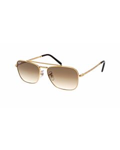Ray Ban New Caravan 55 mm Polished Gold Sunglasses