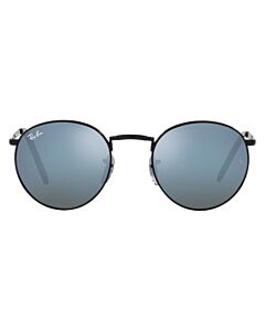 Ray Ban New Round 50 mm Black Sunglasses