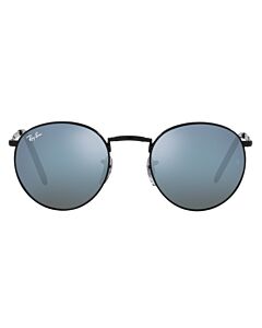 Ray Ban New Round 53 mm Black Sunglasses