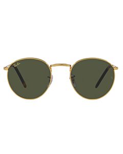 Ray Ban New Round 53 mm Legend Gold Sunglasses
