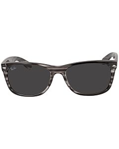 Ray Ban New Wayfarer Color Mix 58 mm Striped Grey Havana Sunglasses