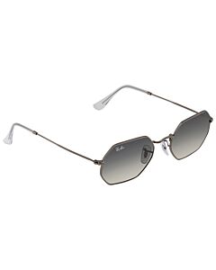 Ray Ban Octagonal Classic 53 mm Gunmetal Sunglasses