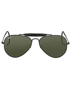 Ray Ban Outdoorsman 58 mm Black Sunglasses