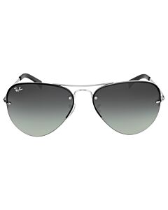 Ray Ban Pilot 59 mm Silver Sunglasses