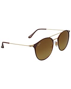 Ray Ban RB3546 52 mm Brown,Gold Sunglasses