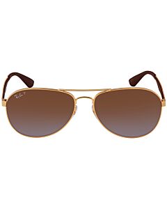Ray Ban 61 mm Gold Sunglasses