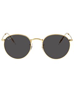 Ray Ban Round Metal Classic 50 mm Gold Sunglasses