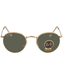 Ray Ban Round Metal Legend 47 mm Gold Sunglasses