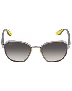 Ray Ban Scuderia Ferrari 51 mm Gunmetal; Shiny Grey Sunglasses