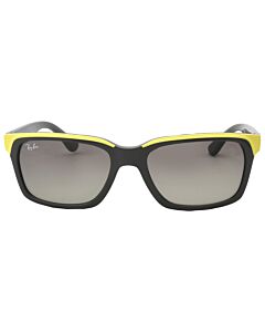 Ray Ban Scuderia Ferrari 56 mm Gray on Rubber Yellow Sunglasses