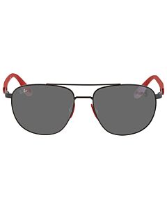 Ray Ban Scuderia Ferrari 57 mm Matte Black Sunglasses