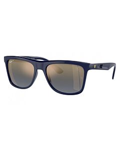 Ray Ban Scuderia Ferrari 57 mm Polished Blue Sunglasses