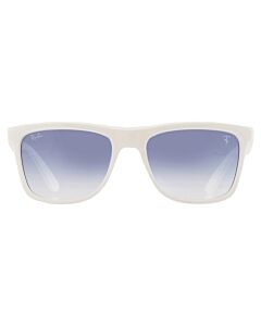 Ray Ban Scuderia Ferrari 57 mm Polished White Sunglasses