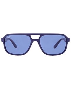 Ray Ban Scuderia Ferrari 58 mm Polished Blue Sunglasses