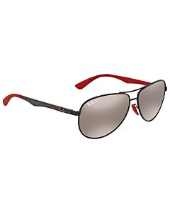 Ray Ban Scuderia Ferrari 61 mm Black,Red Sunglasses