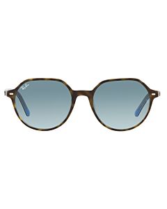 Ray Ban Thalia 51 mm Polished Havana On Light Blue Sunglasses