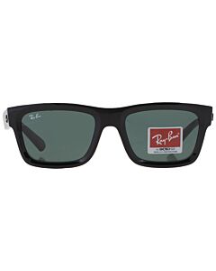 Ray Ban Warren Bio Based 54 mm Polished Black Sunglasses