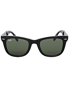 Ray Ban Wayfarer Folding Classic 50 mm Black Sunglasses
