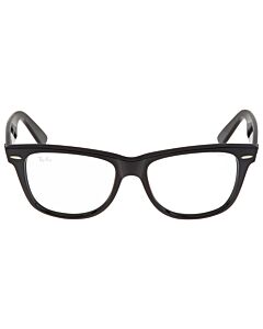 Ray Ban Wayfarer Clear Evolve 54 mm Black Sunglasses