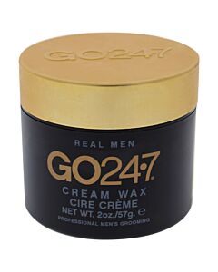Real Men Cream Wax by GO247 for Men - 2 oz Cream