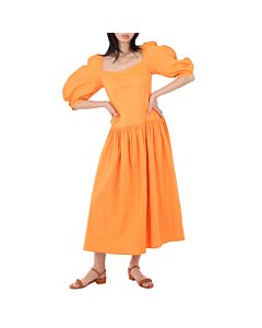 Rejina Pyo Ladies Orange Louisa Dress, Brand Size 38 (US Size 4)