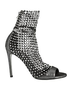 Rene Caovilla Ladies Galaxi Sequin 105mm Heeled Boots