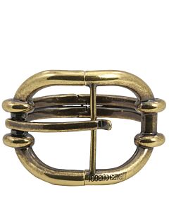 Roberto Cavalli Ladies Antique Gold Tone Buckle Bracelet