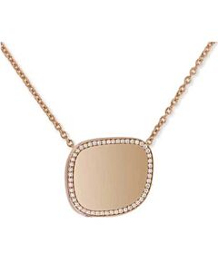 Roberto Coin Rose Gold and Diamond Necklace