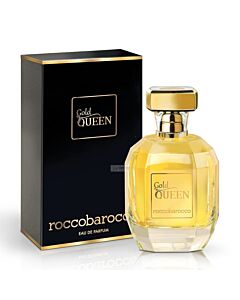 Roccobarocco Ladies Gold Queen EDP Spray 3.4 oz Fragrances 8011889079003