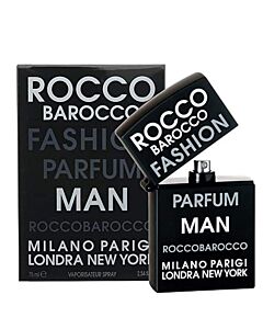 Roccobarocco Men's Fashion Man EDT 2.5 oz Fragrances 8011889093795