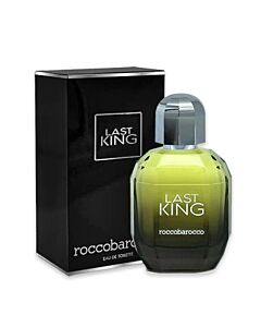 Roccobarocco Men's Last King EDT 3.4 oz Fragrances 8011889075005