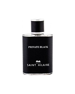 Saint Hilaire Men's Private Black EDP 3.4 oz Fragrances 3760004322436