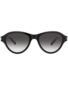 Saint Laurent 51 mm Shiny Black Sunglasses