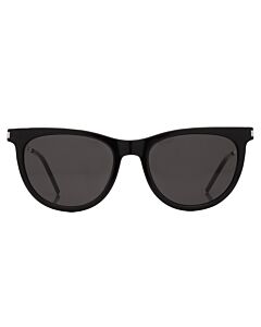 Saint Laurent 54 mm Black/Silver Sunglasses