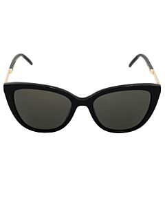 Saint Laurent 55 mm Black/Gold Sunglasses