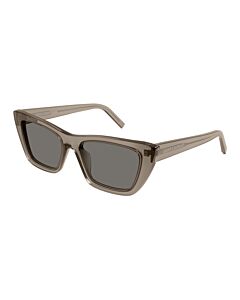 Saint Laurent 55 mm Brown Sunglasses