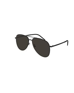 Saint Laurent 60 mm Black Sunglasses