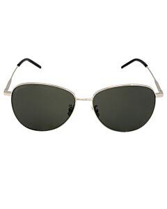 Saint Laurent 60 mm Silver Sunglasses