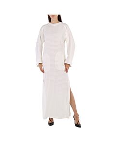 Saint Laurent Long-Sleeve Maxi Dress