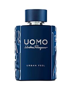 Salvatore Ferragamo Men's Uomo Urban Feel EDT Spray 3.4 oz (Tester) Fragrances 8052086377608