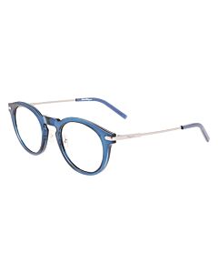 Salvatore Ferragamo 48 mm Tranparent Blue Eyeglass Frames