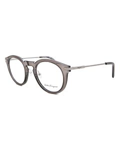 Salvatore Ferragamo 48 mm Transparent Brown Eyeglass Frames