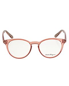 Salvatore Ferragamo 49 mm Pink Eyeglass Frames