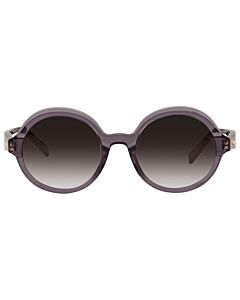 Salvatore Ferragamo 52 mm Crystal Grey Sunglasses