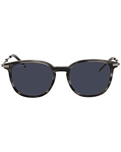 Salvatore Ferragamo 52 mm Striped Grey Sunglasses