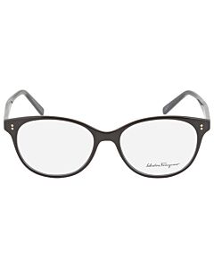 Salvatore Ferragamo 53 mm Black/Gray Marble Eyeglass Frames