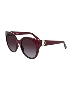 Salvatore Ferragamo 53 mm Crystal Purple Sunglasses