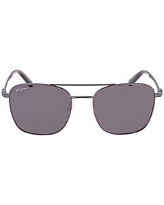 Salvatore Ferragamo 53 mm Gunmetal Sunglasses