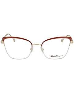 Salvatore Ferragamo 53 mm Red Eyeglass Frames
