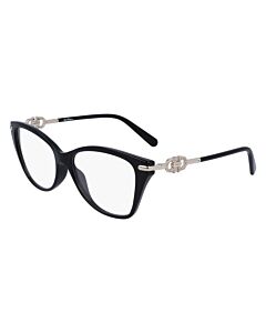 Salvatore Ferragamo 54 mm Black Eyeglass Frames